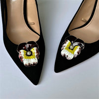 BLÜTENCLIPS ABERDEEN PURPURROT (ein Paar)