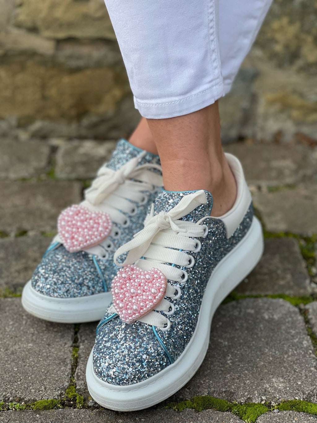 PERLEN SCHUHCLIPS PEARL CITY (ein Paar)