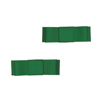 Doppelschleifenclips Hamburg opalgrün