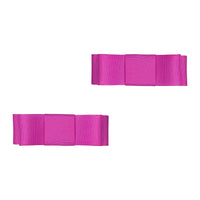 Doppelschleifenclips Hamburg pink