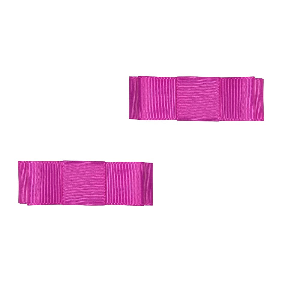 Doppelschleifenclips Hamburg pink