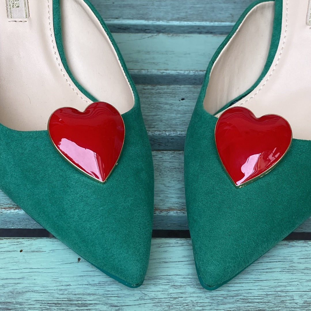 HERZ CLIPS CINCINNATI (ein Paar)