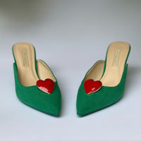 Rote Herz Schuhclips Cincinnati