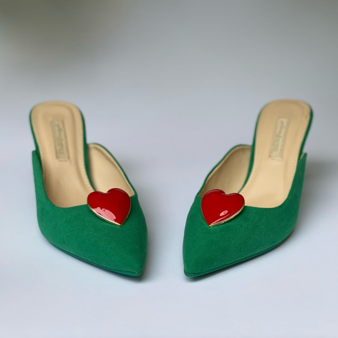 Rote Herz Schuhclips Cincinnati