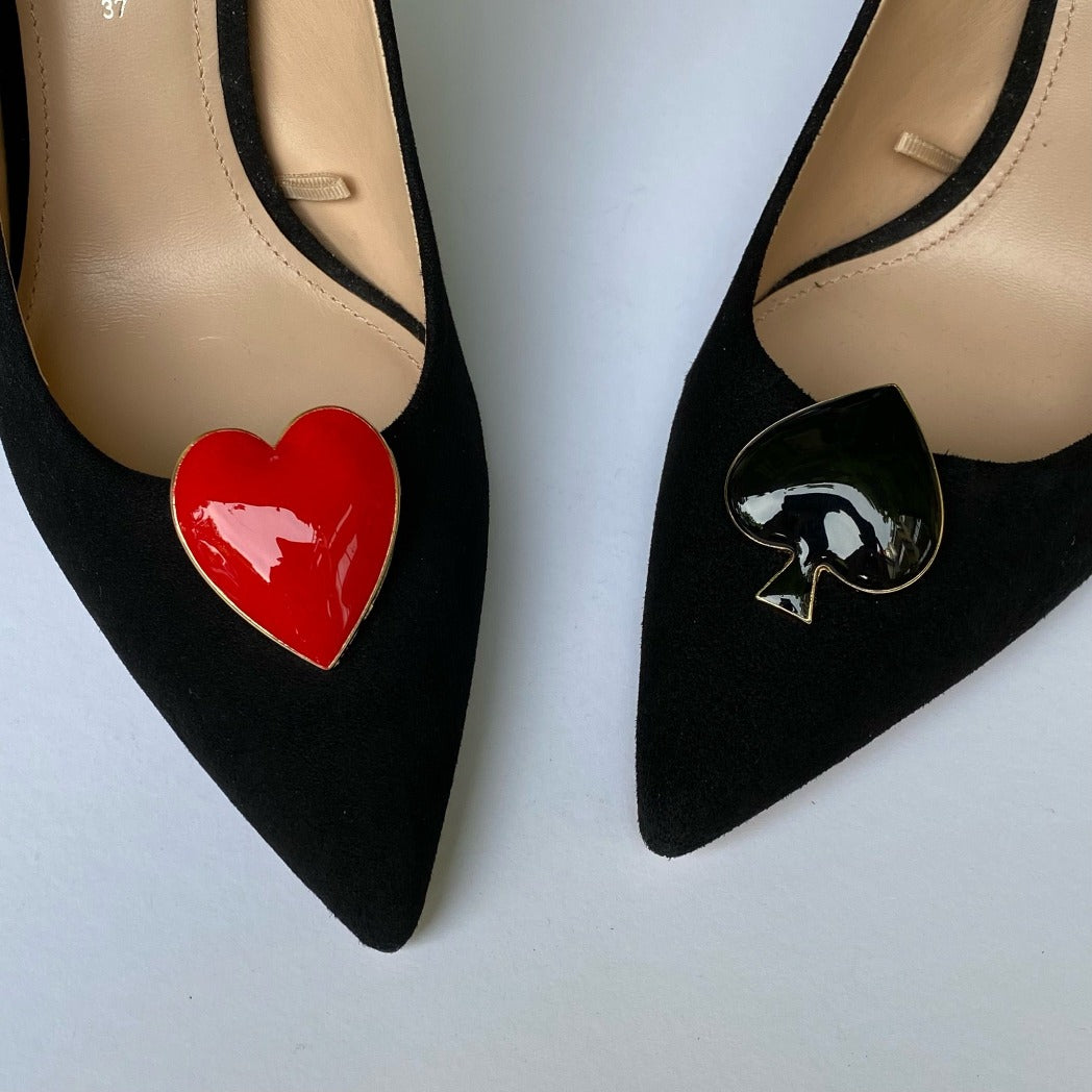 HERZ X PIK CLIPS CINCINNATI (ein Paar)