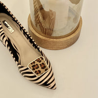 Leo Clip Sydney auf Pump mit Tigermuster