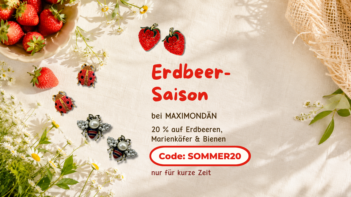 🍓 Erdbeer-Saison: 20 % auf Sommerclips
