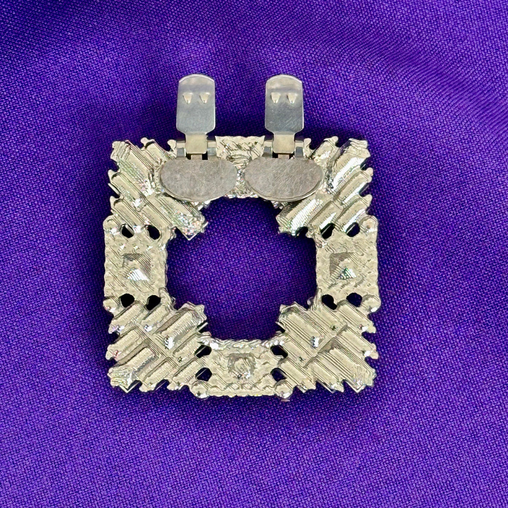 CRYSTAL CLIPS MANHATTAN - Strass Clips für elegante Looks (ein Paar)