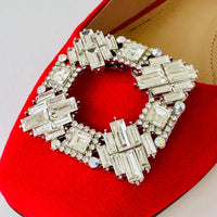 CRYSTAL CLIPS MANHATTAN - Strass Clips für elegante Looks (ein Paar)