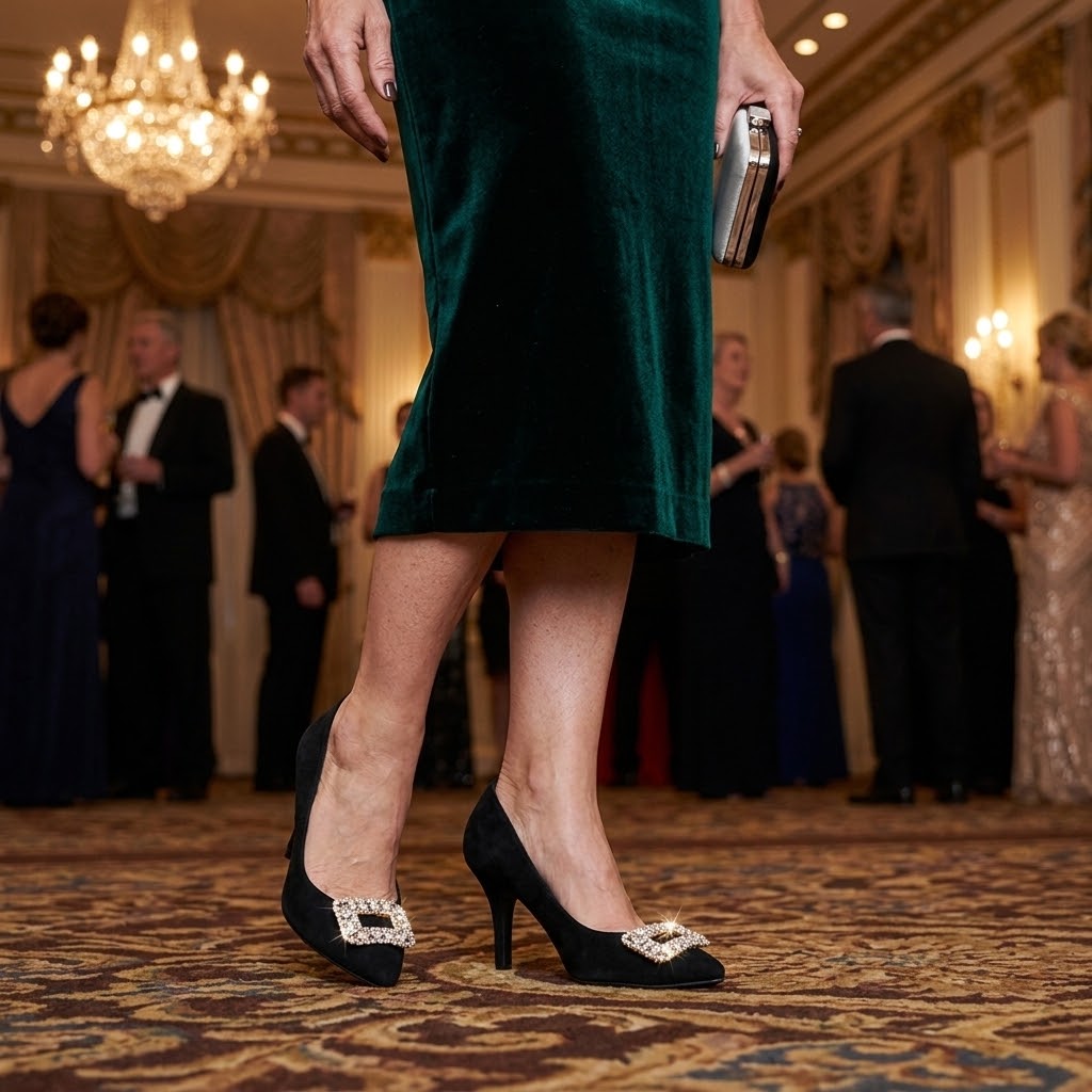 CELEBRITY SHOE CLIPS HOLLYWOOD (one pair)