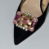 Schuhclips Rio auf schwarzem Schuh