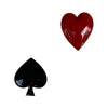 HEARTS X SPADES CLIPS CINCINNATI (a pair)