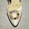 Brautschuh mit Party Schuhclip Berlin